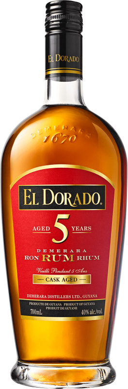 El Dorado 5 yo 40 % 0,7 l