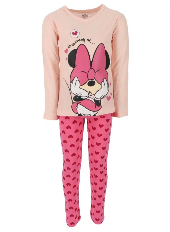 Pyžamo Disney Minnie s dlouhým rukávem – Velikost: 110-116