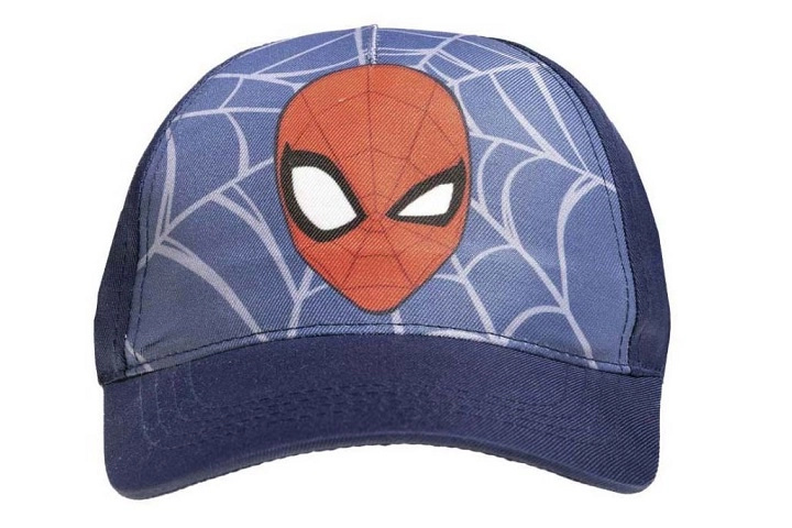 Kšiltovka Spiderman pro děti, modrá, 52 cm