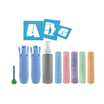 Alltoys Sada kříd se šablonami