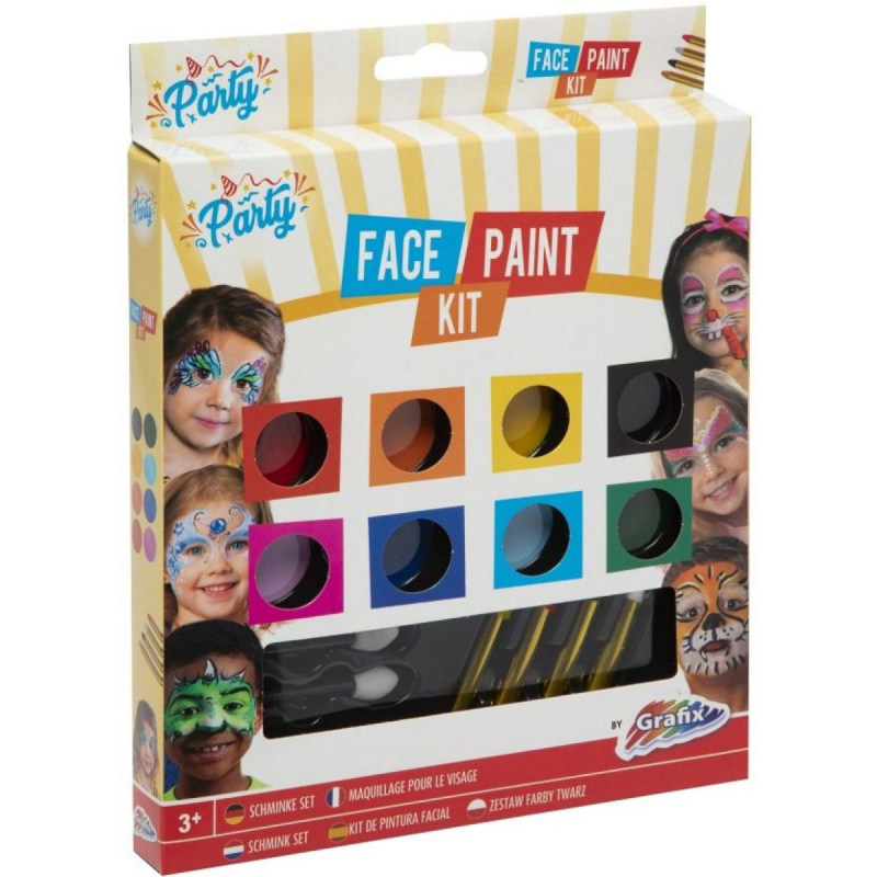 Barvy na obličej 16 ks