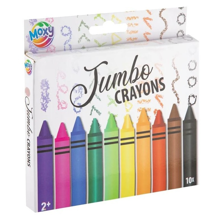 Pastelky voskové Jumbo Crayons (10ks)
