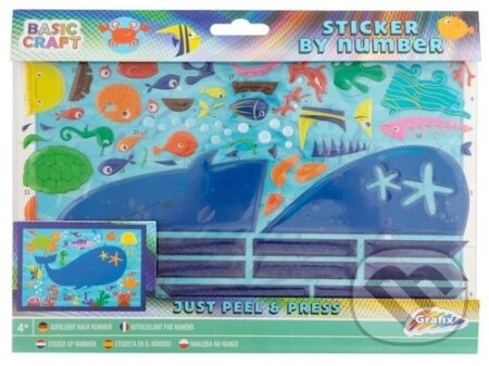 Lepení podle čísel - Moře
