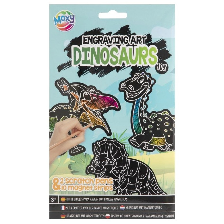 Škrabací obrázky s magnetky víly