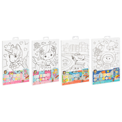 Grafix Malování na plátno podle čísel Mořská panná