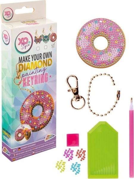 GRAFIX Kreativní sada vyrob si vlastní diamantovou klíčenku DESIGN: DONUT