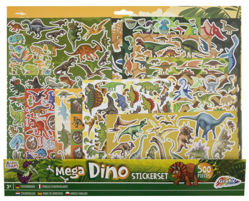 RMS Sada samolepek Dinosaurus Mega