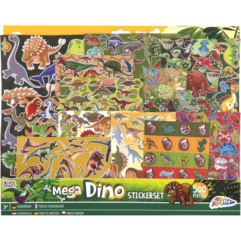 RMS Sada samolepek Dinosaurus Mega