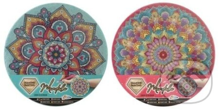 Malování pomocí kamínků Diamond Painting Mandala