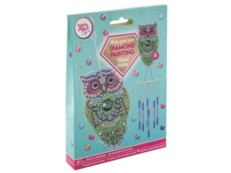 Grafix Diamantová zvonkohra -sova