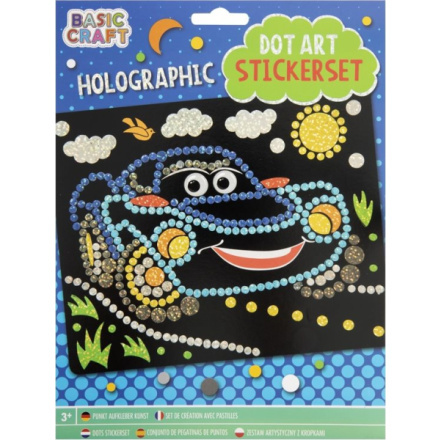 Grafix Mozaikový holografický obrázek auto 100085