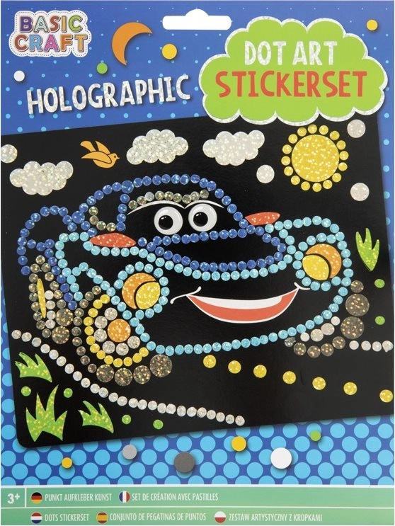 Grafix Mozaikový holografický obrázek auto 100085