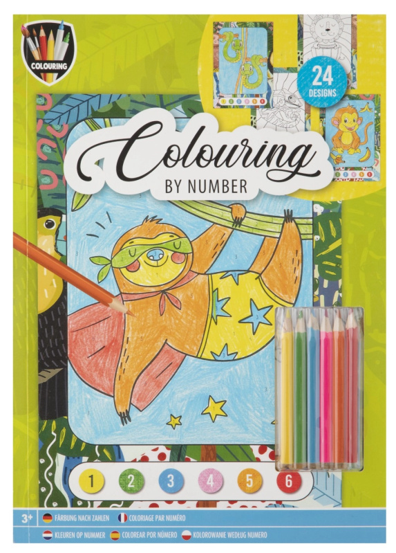 Malování podle čísel A4 24 designs