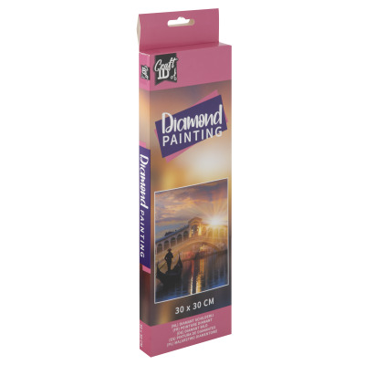 GRAFIX Diamantové malování Most Ponte di Rialto 30x30cm