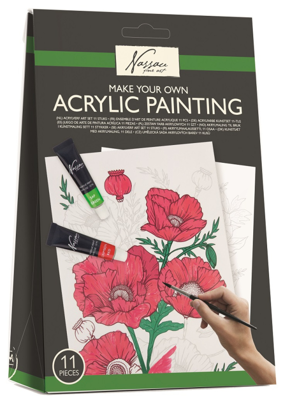 Craft Creative Akrylová malířská sada hory