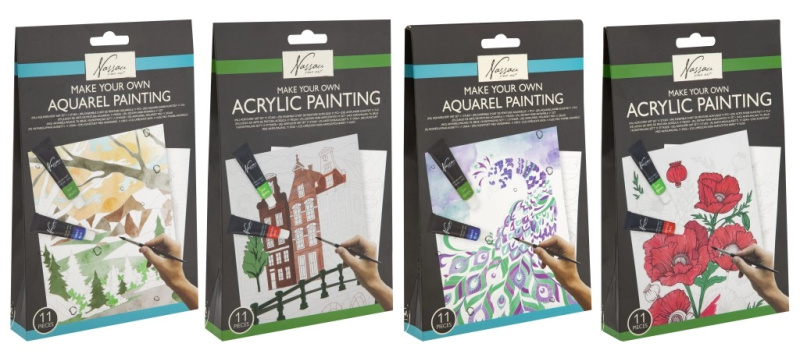 Craft Creative Akrylová malířská sada hory