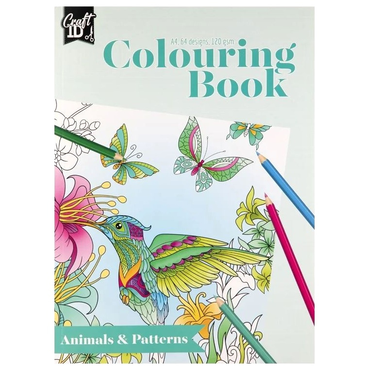 Omalovánky A4 - Colouring book zelené (32 listů)