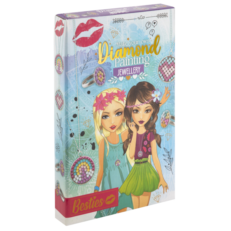 Creative Sada na výrobu šperků diamantové malování Besties Craft