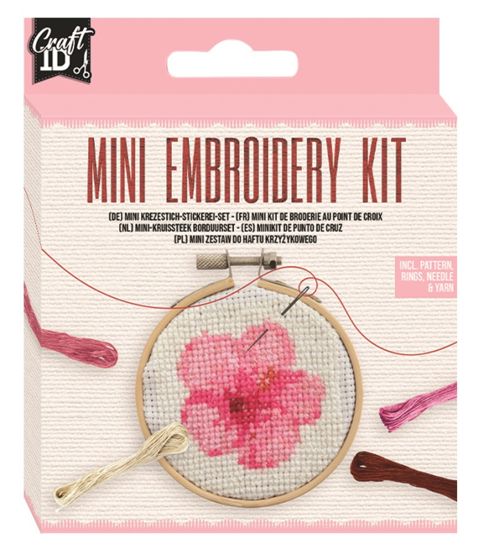 Sada na vyšívání křížkovým stehem MOTÝLEK