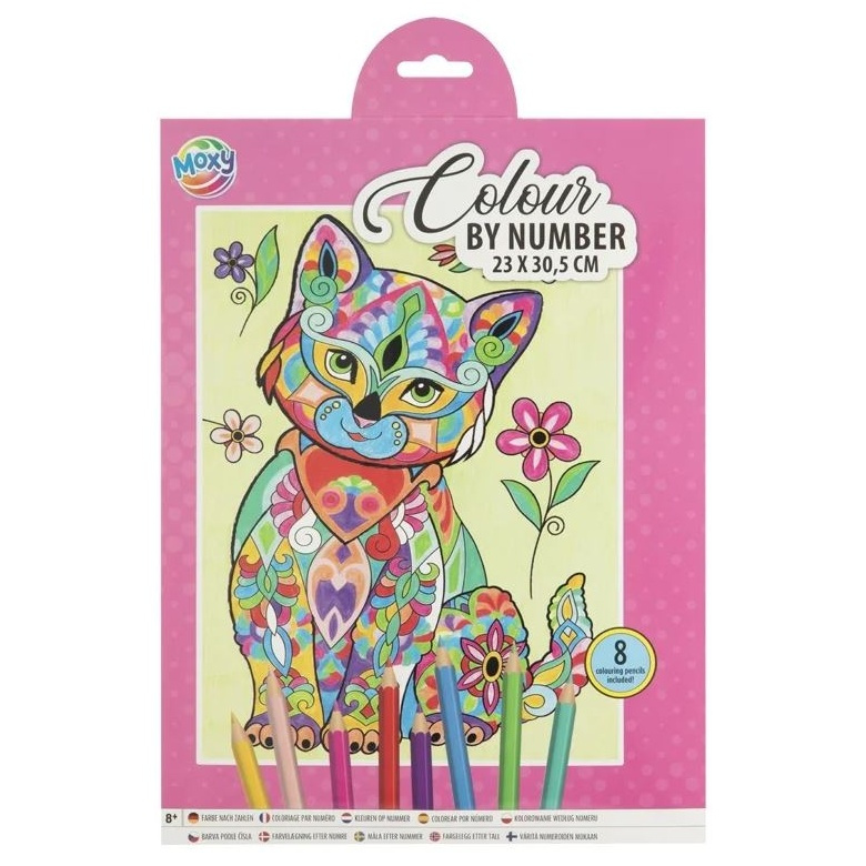 Kreativní set malování podle čísel Kočka