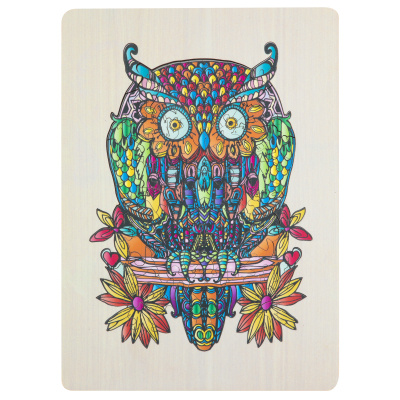 GRAFIX Obrysové Sova 133 dílků