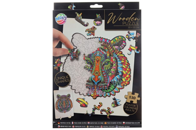 MOXY Obrysové Tygr 130 dílků