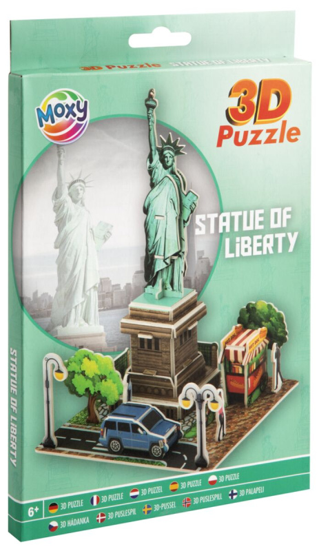 GRAFIX 3D puzzle Socha Svobody 27 dílků