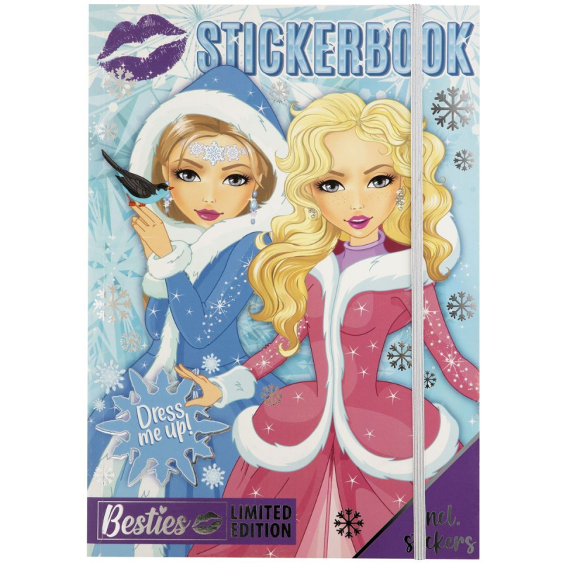 Grafix Kniha samolepek A4 oblékání Besties
