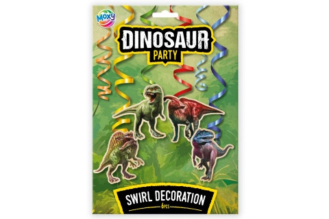 Dekorace závěsná dino 6ks