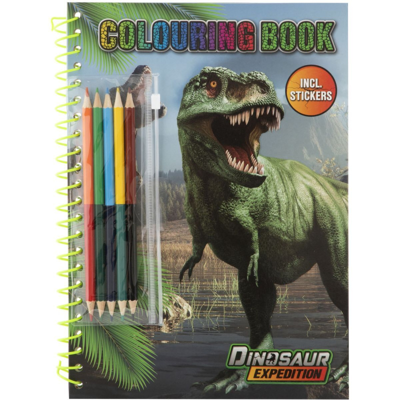 Grafix Omalovánková kniha dinosauři