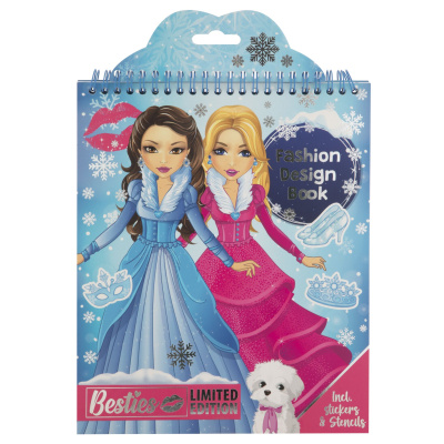 Kniha módního designu Besties pro děti