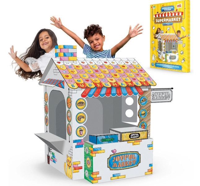 Kartonový supermarket k sestavení Joya Creative
