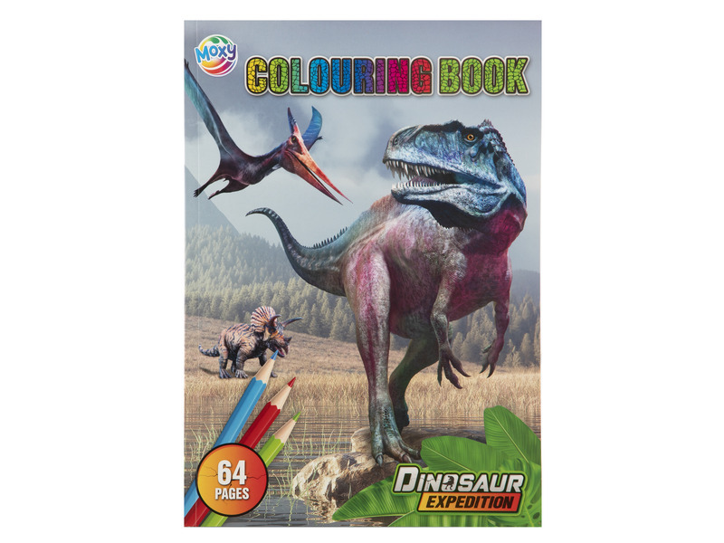 Dinosauří omalovánka, 32 stran