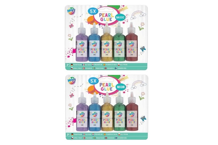CCG perleťové vytlačovací barvy v tubách 5 × 25 ml