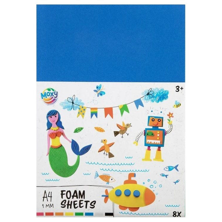 Sada pěnovky A4 (8ks) mix barev