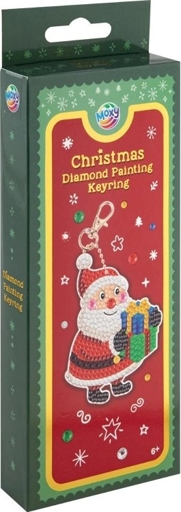 MOXY diamantové malování přívěsek Santa Claus