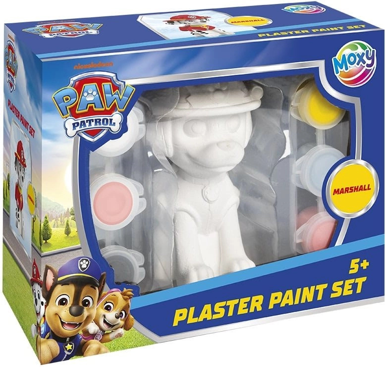 sádrová figurka na vymalování paw patrol – marshall