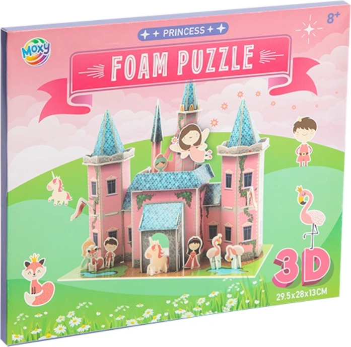 MOXY pěnové 3D puzzle Princezny