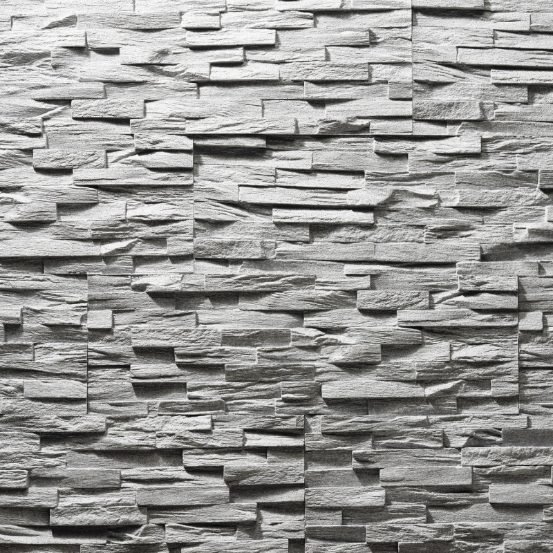 Rebel of Styles Obkládací panel Porto, šedá, 18,7 x 57,4 cm