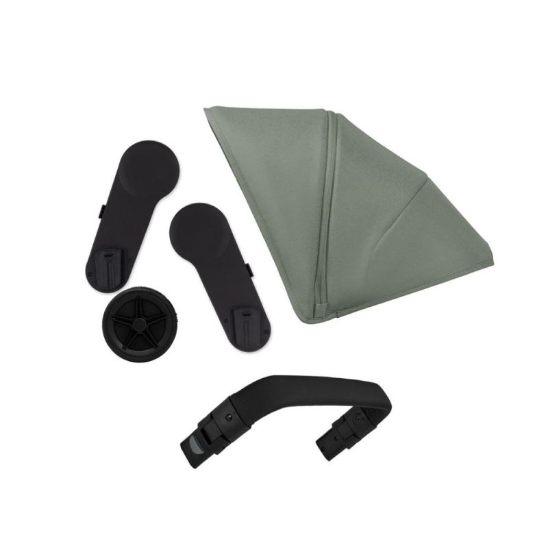 Joolz Geo⁵/3 DUO komplet | Sage green l madlo Black carbon