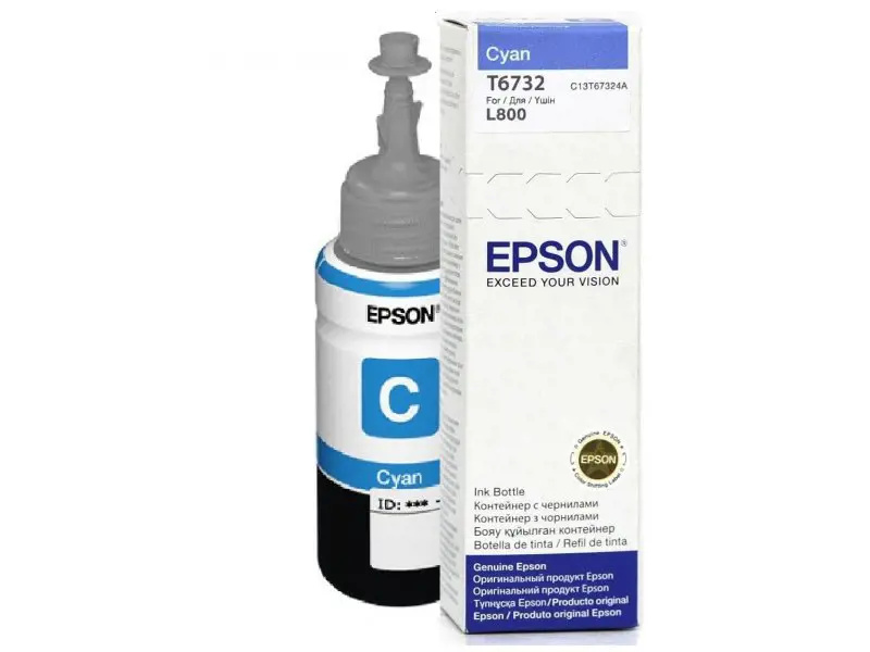 Cartridge Epson T6732 - azurový