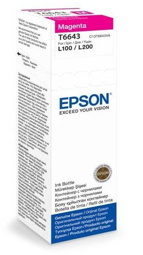 Cartridge Epson T6643 - purpurový
