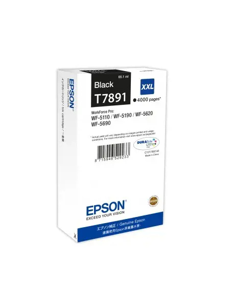 Epson T7891 - originální Černá