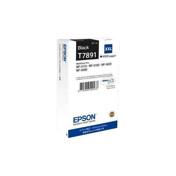 Epson T7891 - originální Černá