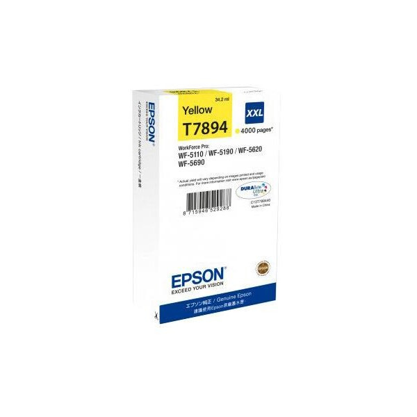 Epson T7894 - originální Žlutá