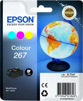 Kazeta inkoustová Epson C13T26704010, 3 barevná