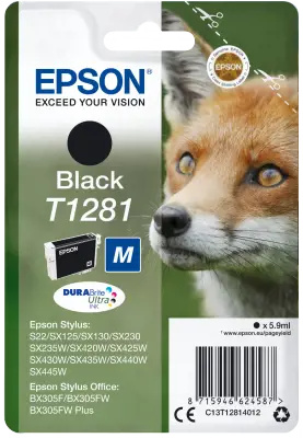 Kazeta inkoustová Epson T1281, černá