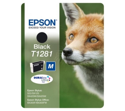 Kazeta inkoustová Epson T1281, černá