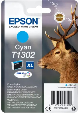 Cartridge Epson C13T13024010 - azurový