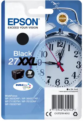 Cartridge Epson T2791 27XXL - černý